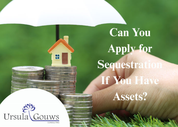 Ursula Gouws Consulting Can you apply for Sequestration with assets